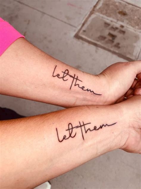 what does let them mean tattoo|let them tattoo designs.